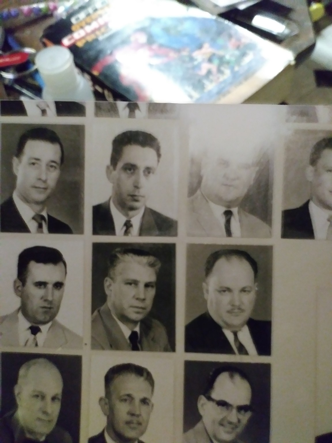 Detective bureau portrait composite
