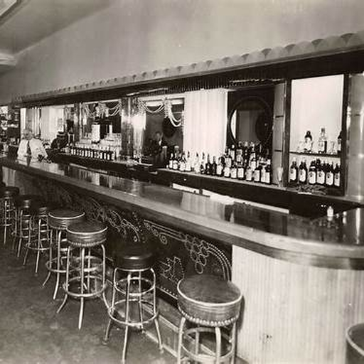Historic Detroit bar interior