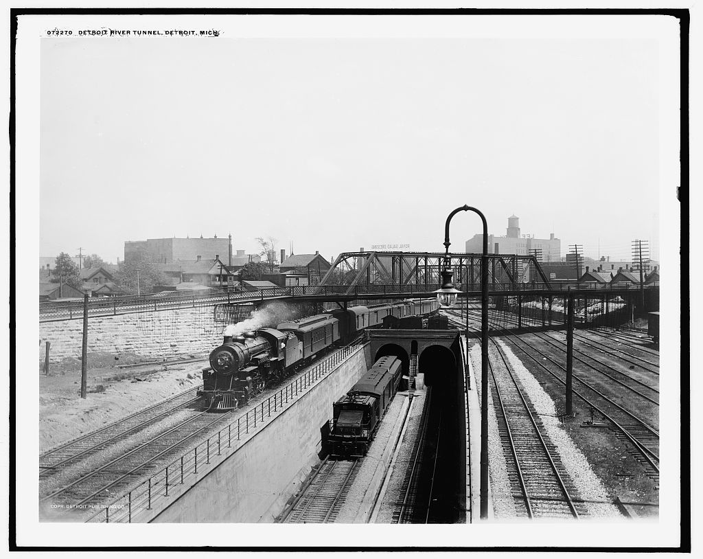 Michigan Central Railroad Detroit River tunnel