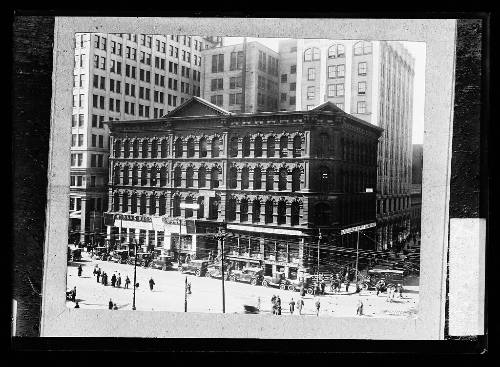 Detroit Free Press newspaper building, Shelby Street, Detroit, Michigan