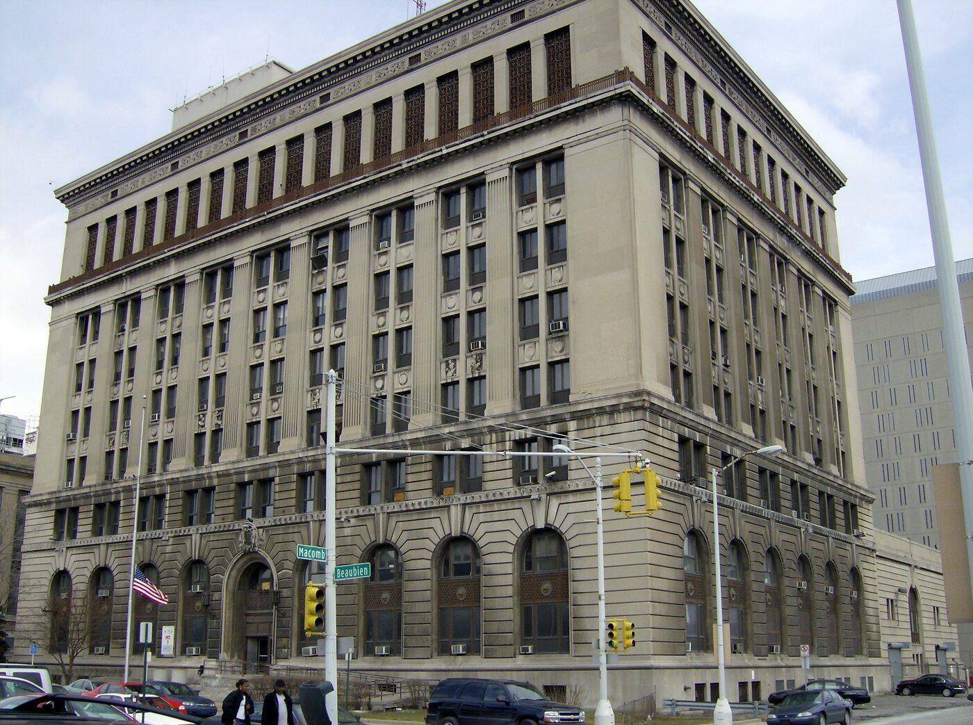 Former Detroit Police Department headquarters